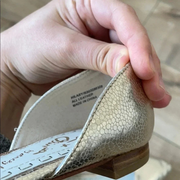 Alice and Olivia Hilary D'orsay Glitter Flats 38 (7.5 US) - Picture 6 of 7